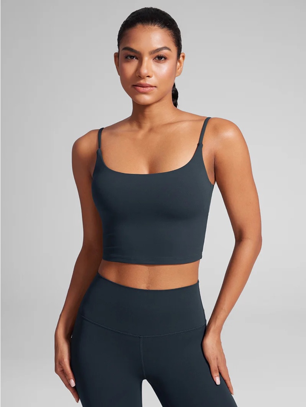 Butterlift® Built in Bra Cropped Tank